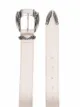 IRO silver-hardware belt