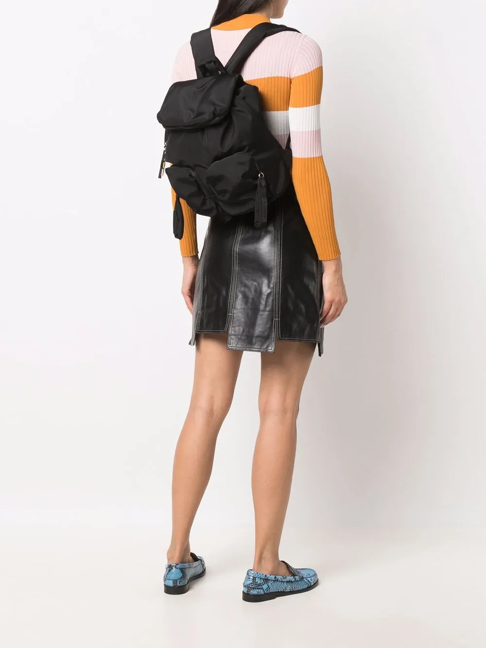See by Chloé Joy Rider rugzak met vakken - Zwart