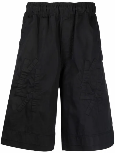 44 LABEL GROUP debossed-logo shorts