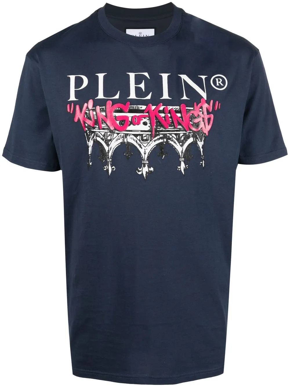 

Philipp Plein playera King Plein - Azul