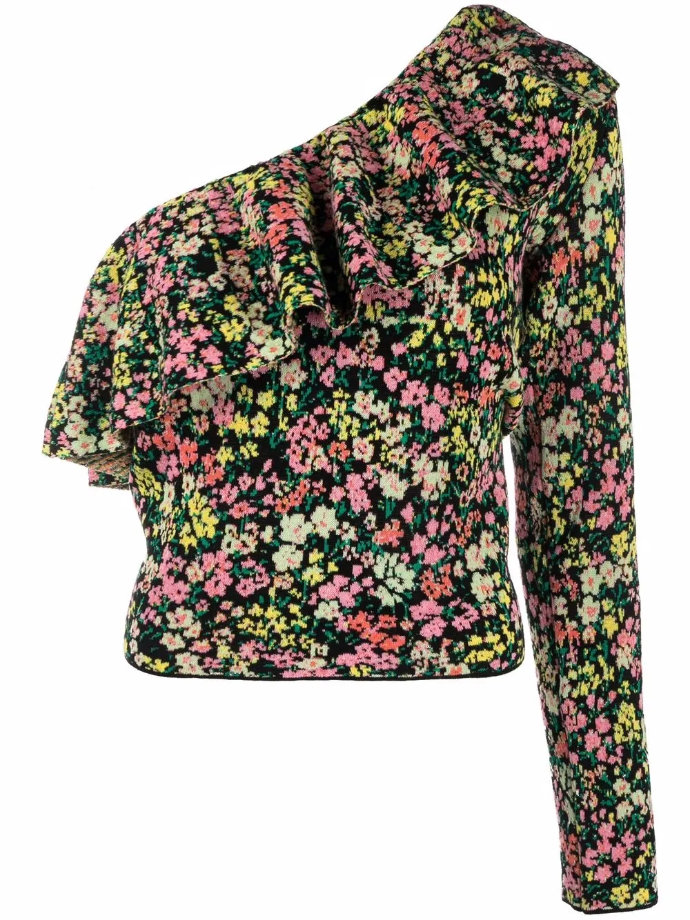 

Philosophy Di Lorenzo Serafini blusa con estampado floral - Negro