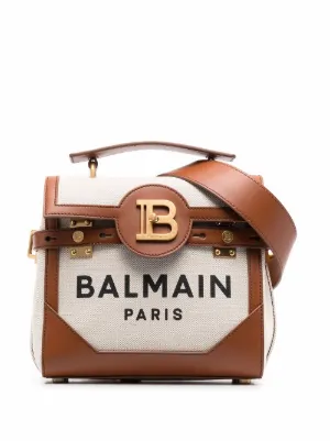 Balmain monogram-jacquard Denim Tote Bag - Farfetch