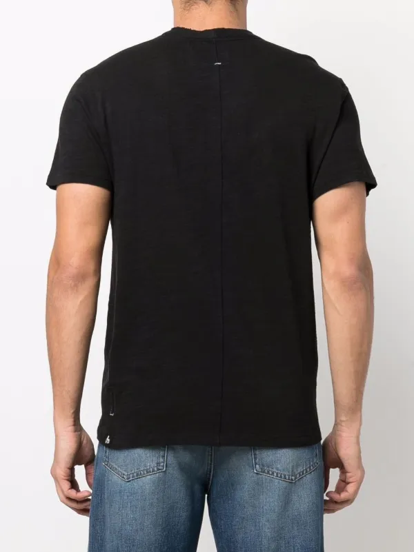【関税込み】rag & bone ブラック Classic ヘンリーネック Rag & Bone ヘンリーネック Tシャツ 通販 - FARFETCH