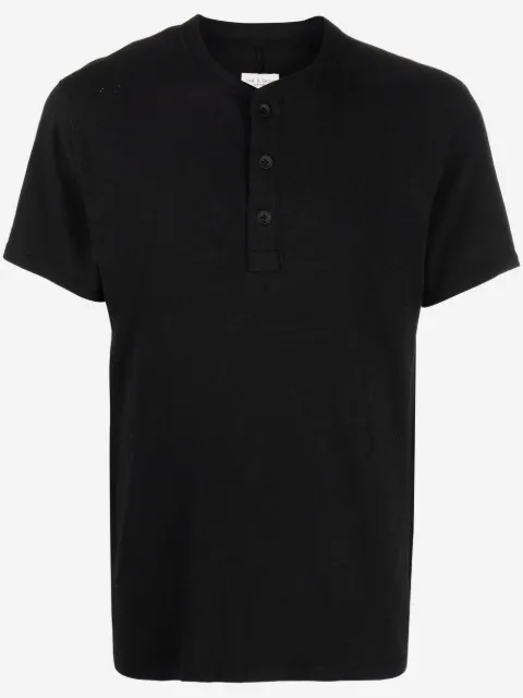 rag & bone short-sleeve henley T-shirt