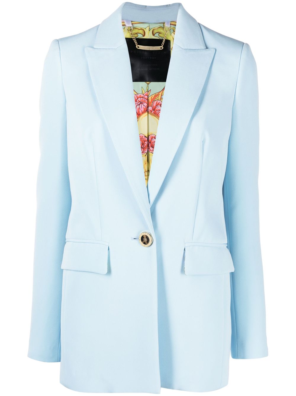 

Philipp Plein blazer estilo boyfriend - Azul