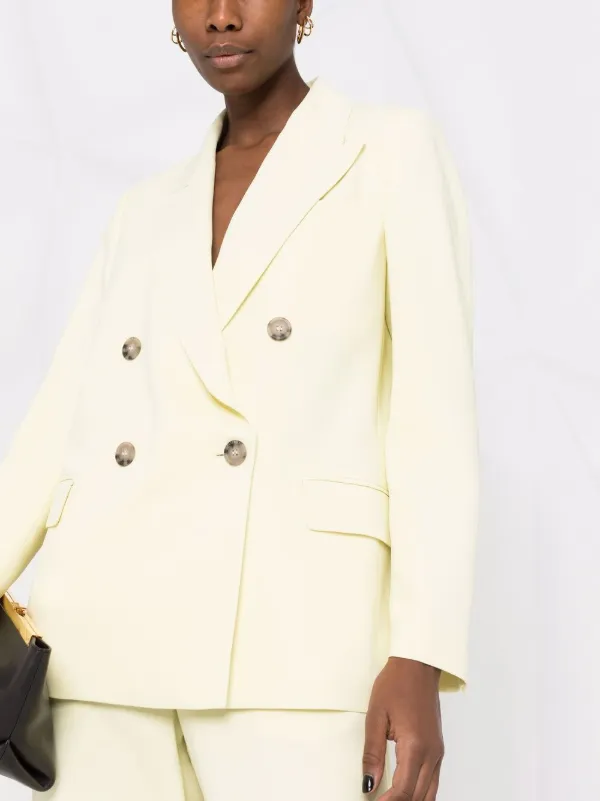 Peserico Double Breasted Blazer - Farfetch