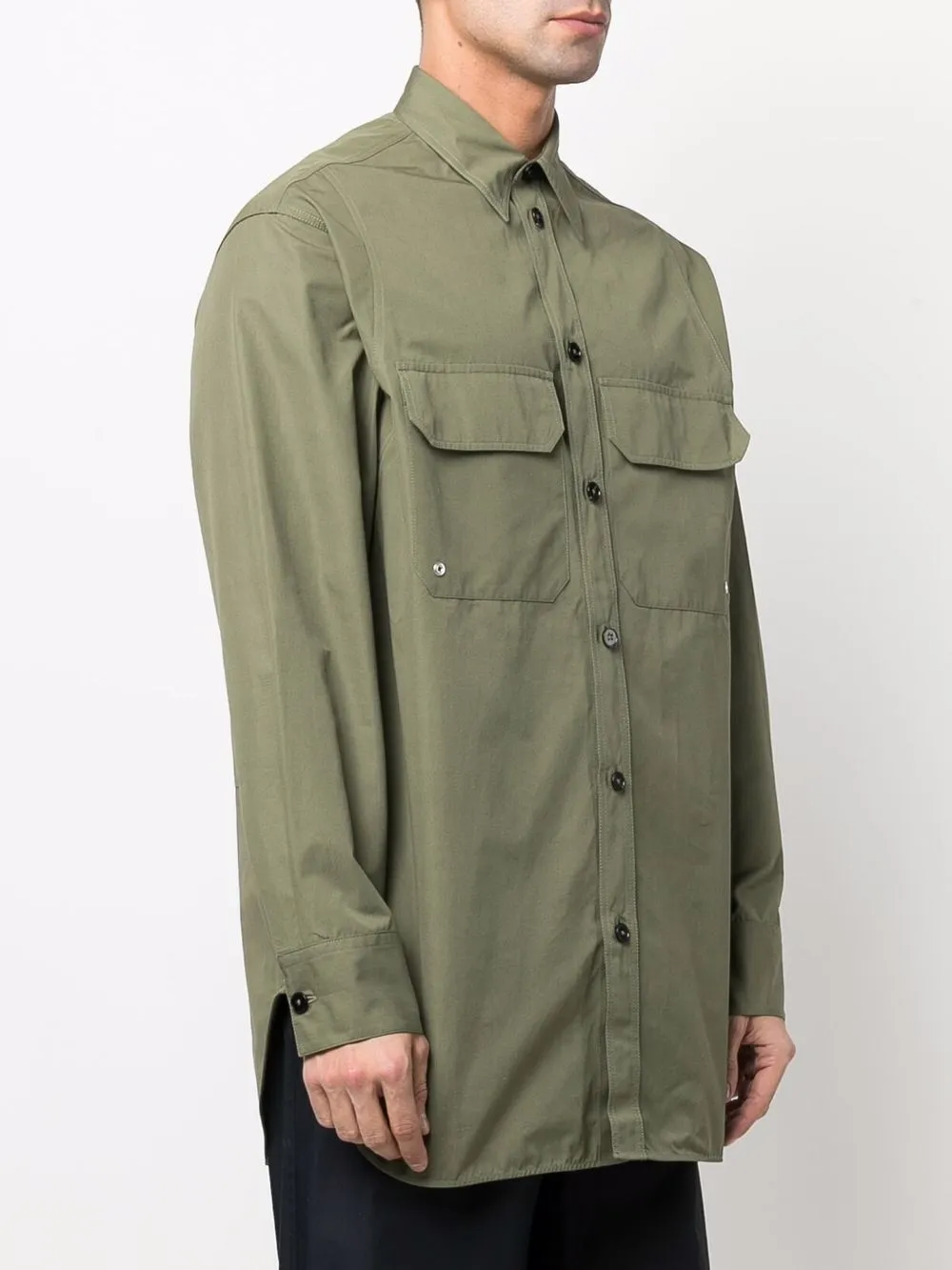 фото Jil sander рубашка оверсайз