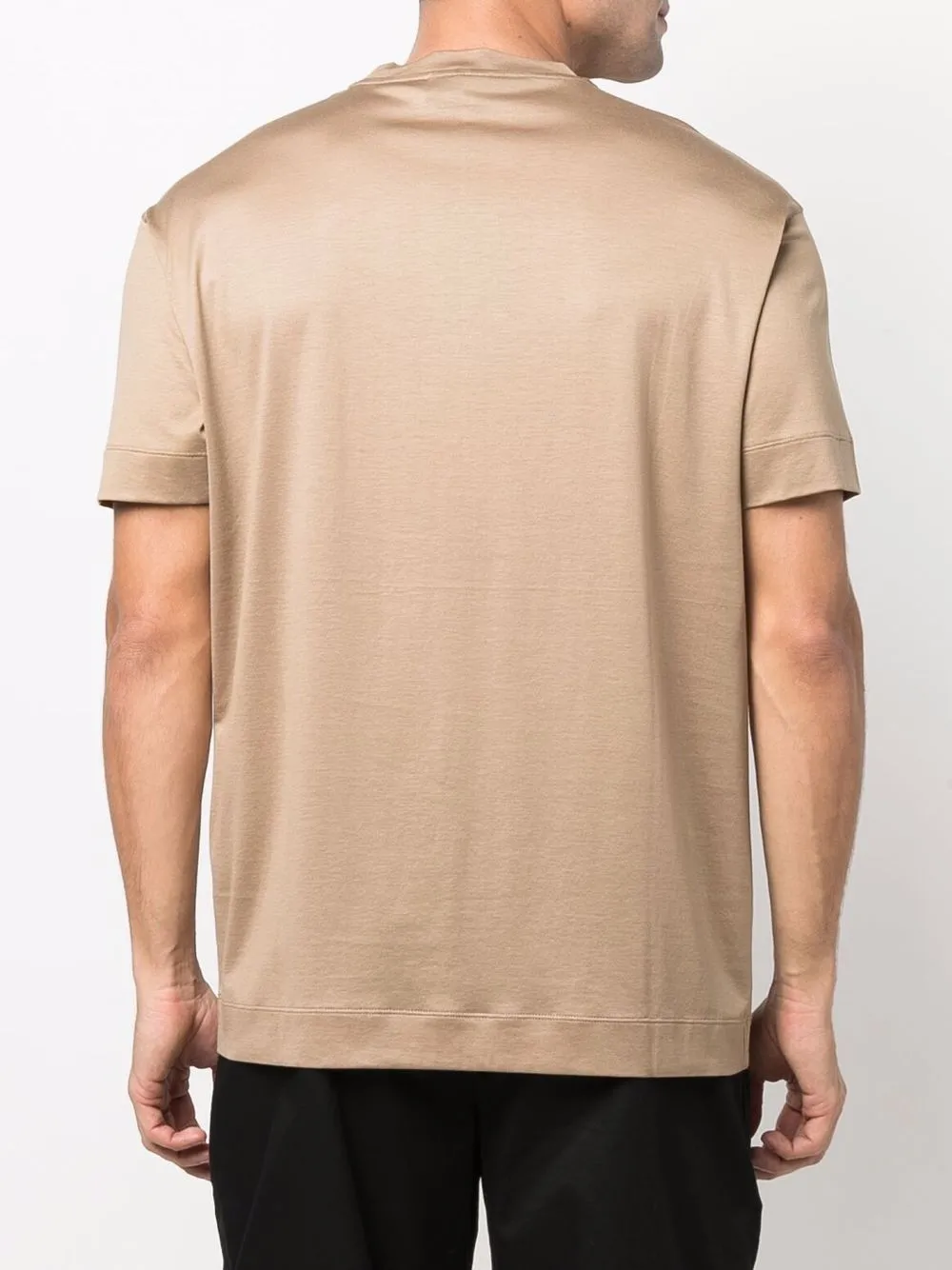 фото Emporio armani футболка с нашивкой-логотипом