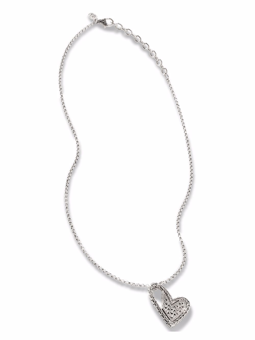 фото John hardy classic chain manah diamond pavé pendant necklace