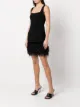 Cynthia Rowley feather-detail short dress
