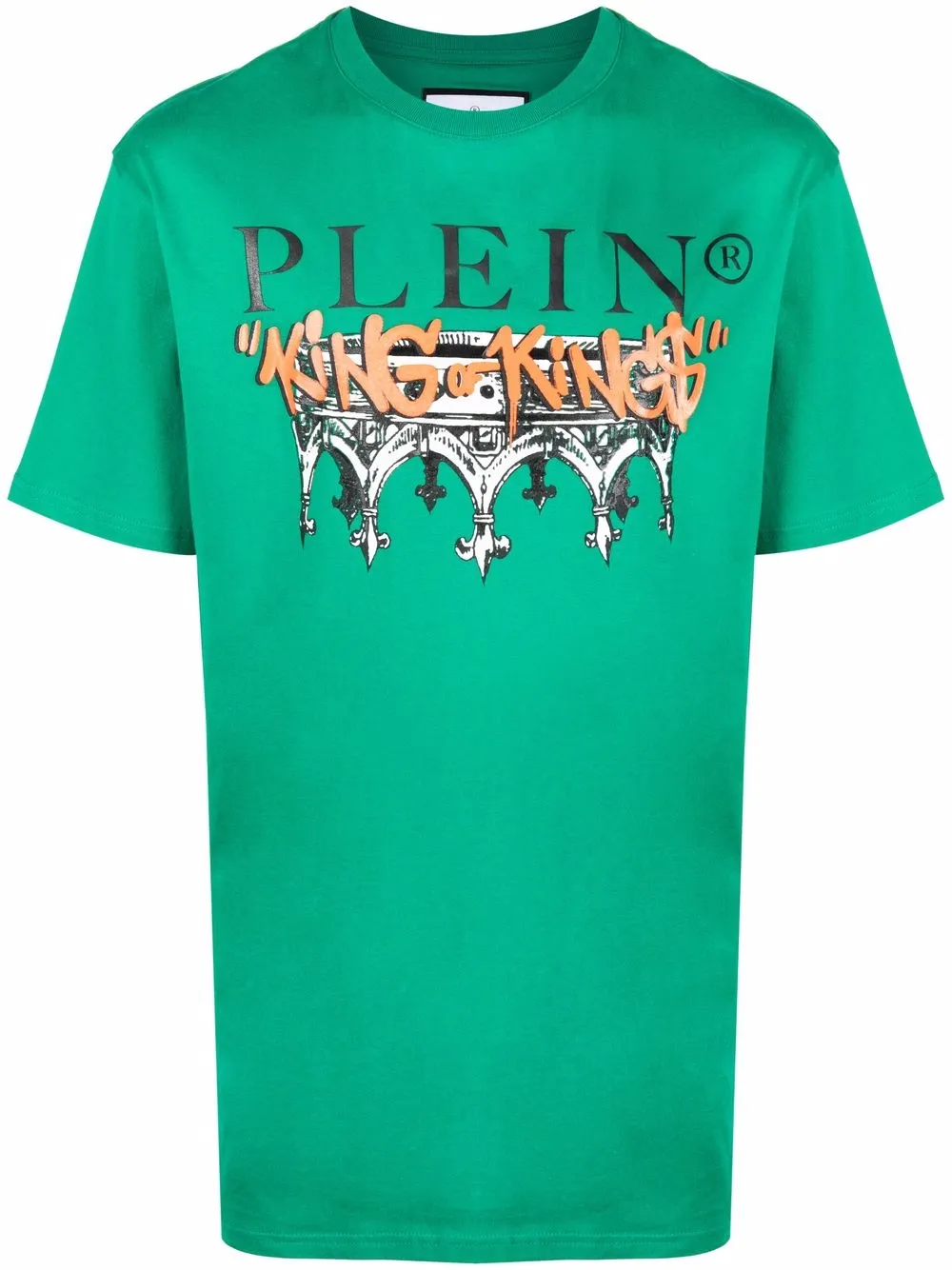 

Philipp Plein King Plein cotton T-shirt - Green