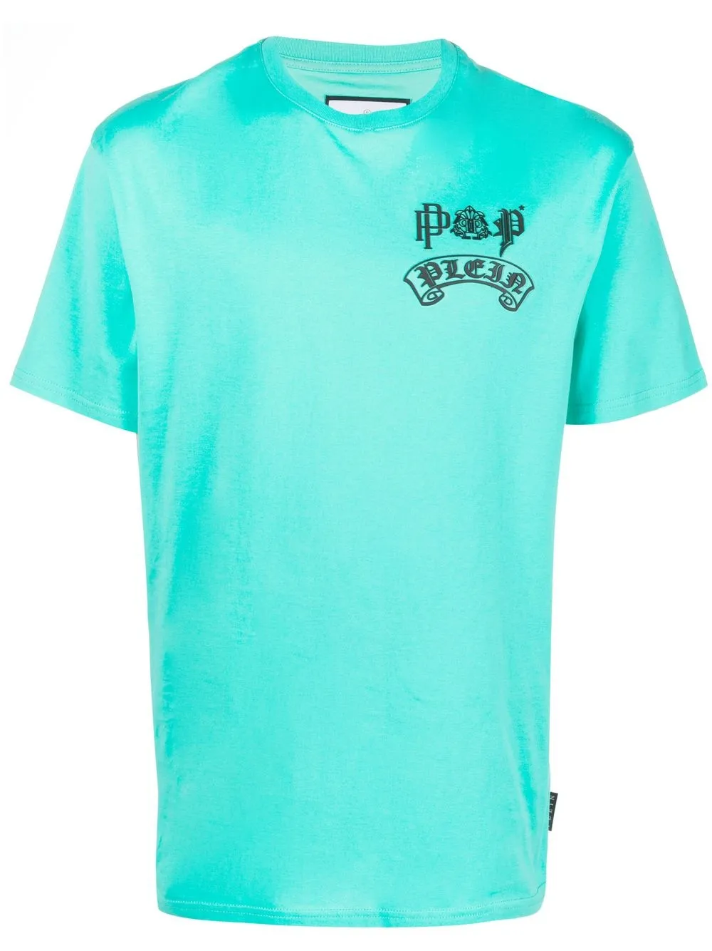 

Philipp Plein Gothic Plein logo-print T-shirt - Green