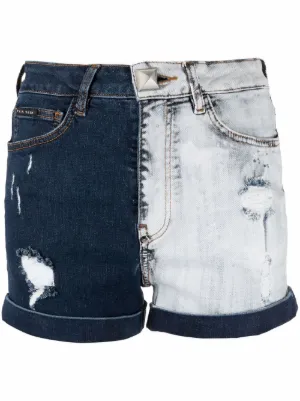 PHILIPP PLEIN デニム ショートパンツ　Sサイズ Philipp Plein デニムショートパンツ 通販 - FARFETCH