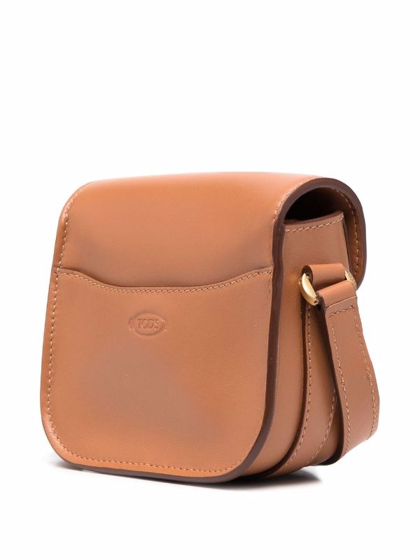 Brown Leather Crossbody Bag