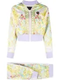 Philipp Plein baroque print tracksuit set - Green