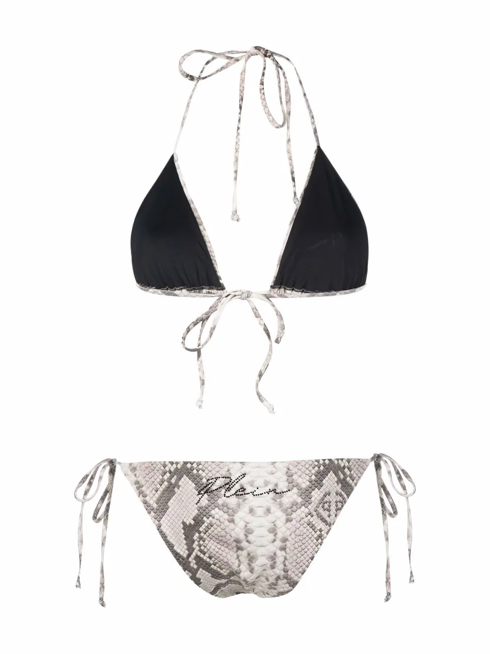 Philipp Plein Python print Bikini Farfetch Philipp plein python print bikini farfetch