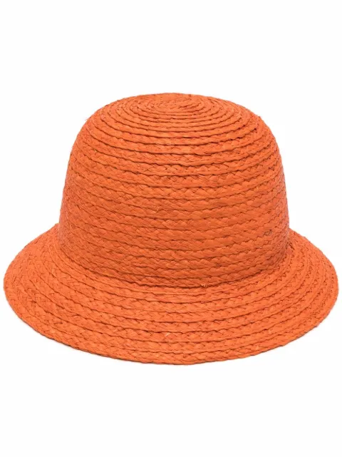 Nina Ricci braided straw sun hat