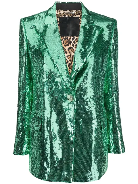 Philipp Plein blazer con detalles de lentejuelas