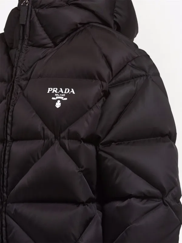 Prada quilted shell sales down jacket