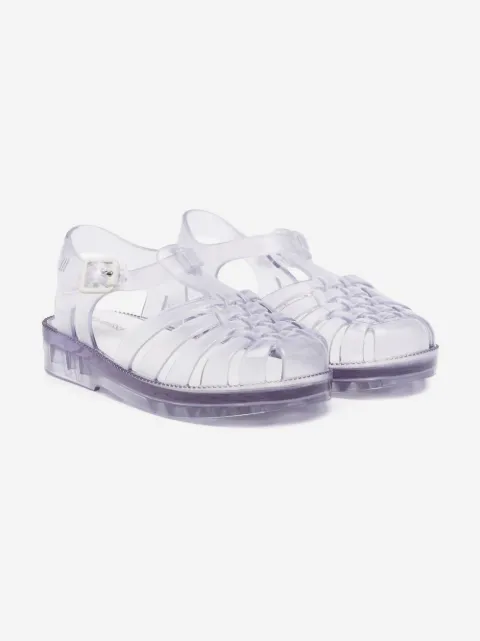 Mini Melissa transparent jelly shoes
