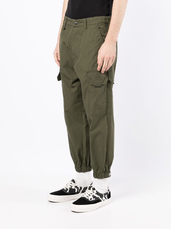 ASOS DESIGN tapered cargo trousers in khaki  ASOS