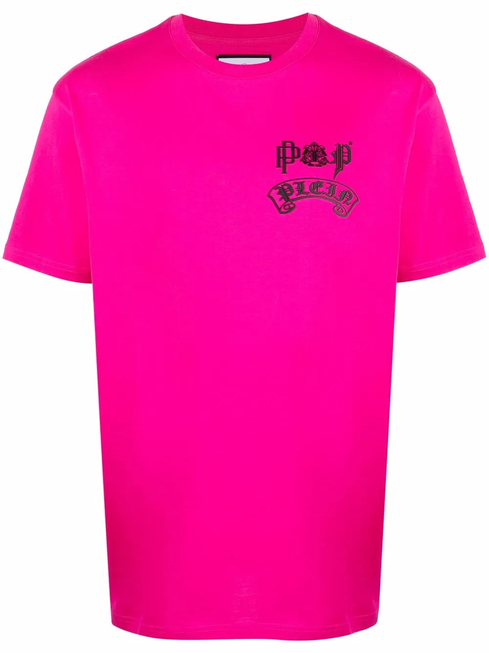 

Philipp Plein playera con logo Gothic Plein - Rosado