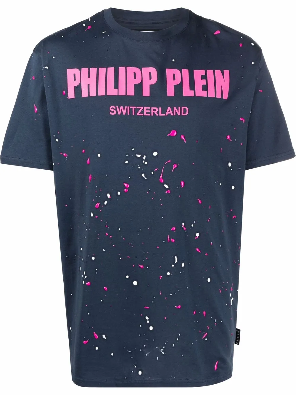 

Philipp Plein playera con logo estampado - Azul