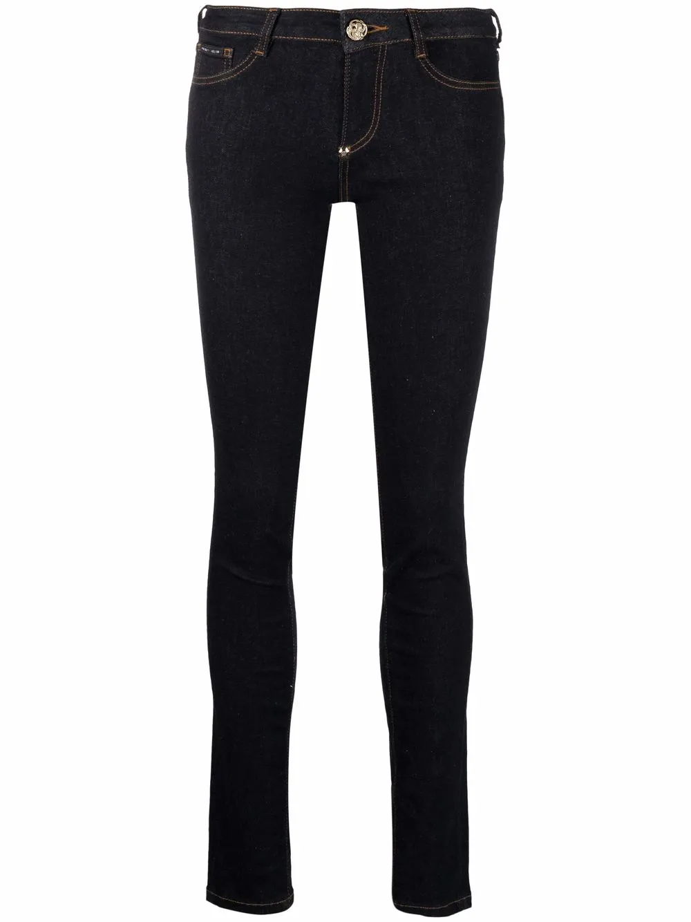 

Philipp Plein leggins de mezclilla skinny - Azul