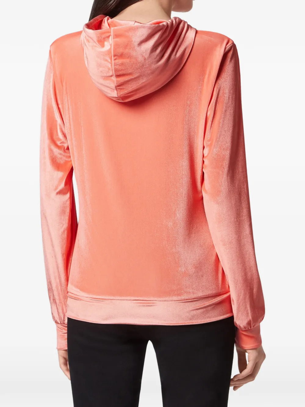 Philipp Plein Hoodie met logodetail Roze