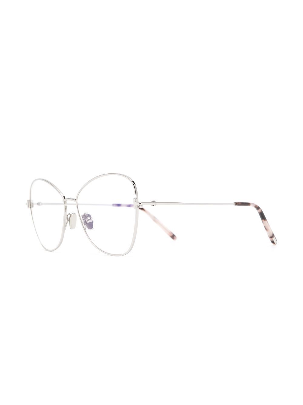 TOM FORD Eyewear Bril met oversized montuur - Zilver