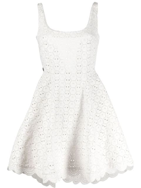 Philipp Plein robe Sangallo courte en cuir