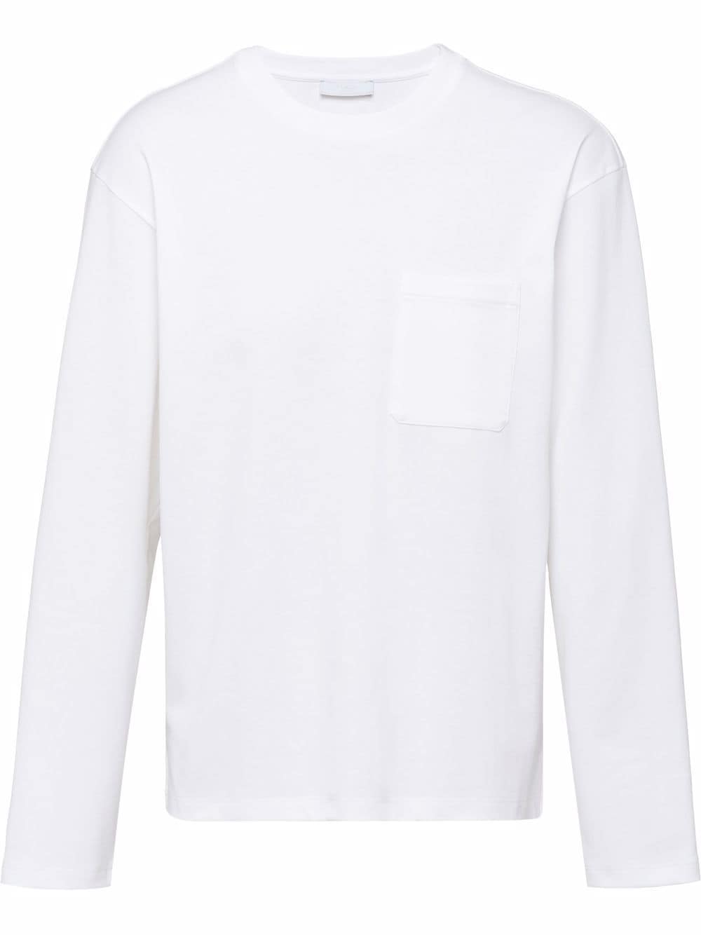 Prada long-sleeve Cotton T-shirt - Farfetch