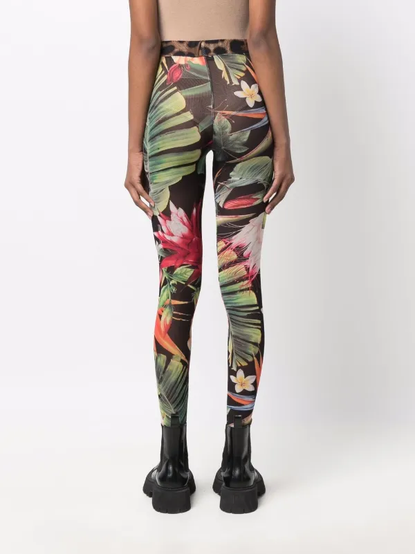 Floral print leggings best sale