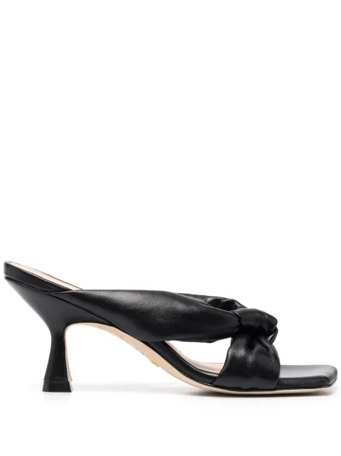Stuart Weitzman Playa 75mm Knot Sandals - Farfetch