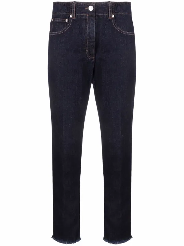 Peserico Straight Cropped Jeans - Farfetch