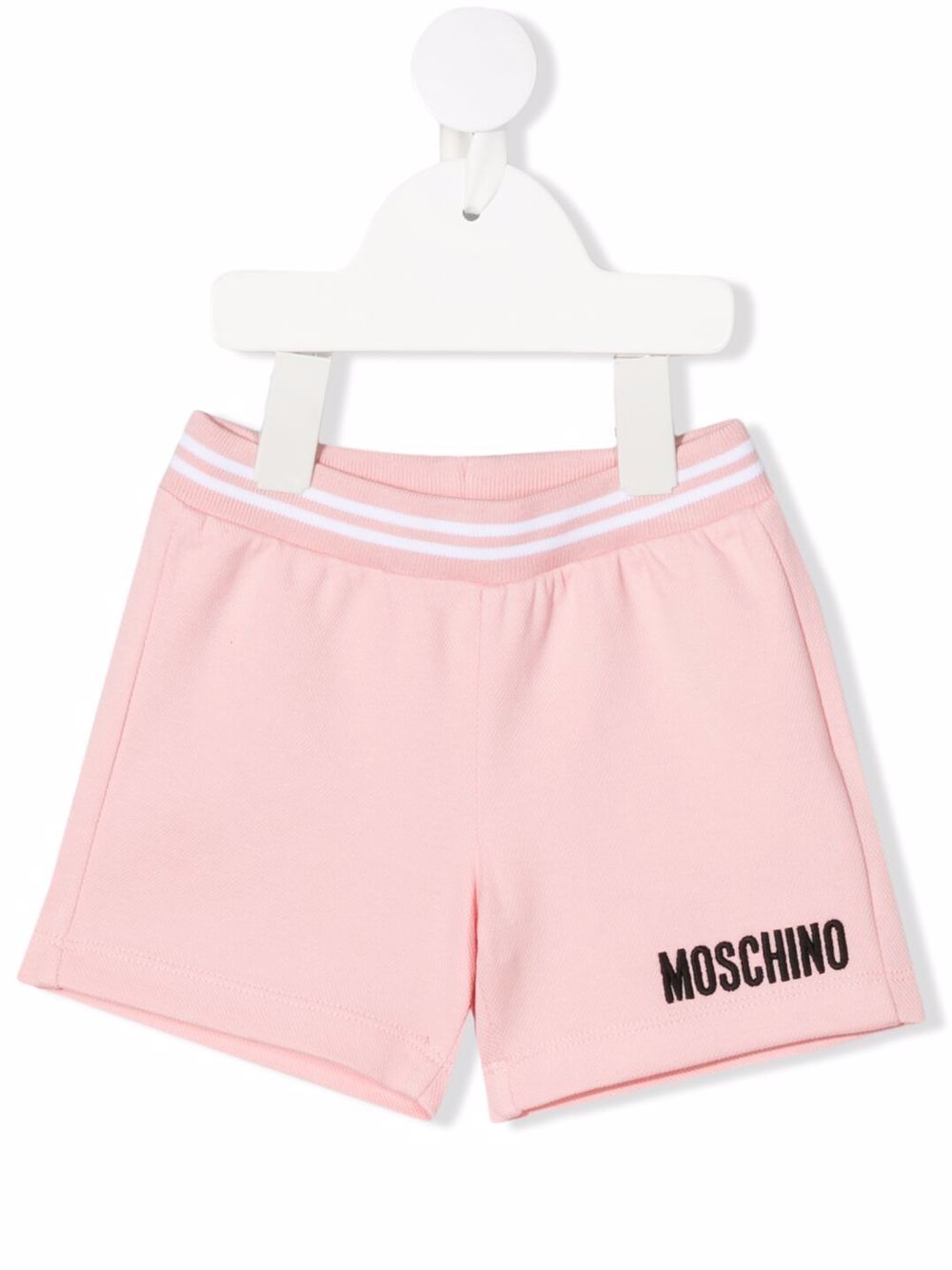 фото Moschino kids шорты с вышитым логотипом