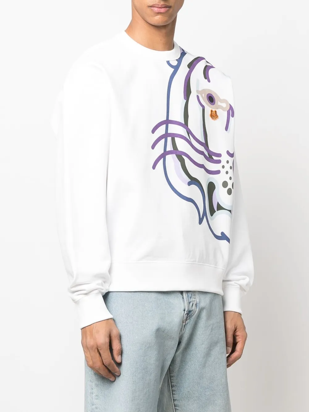 фото Kenzo толстовка с графичным принтом