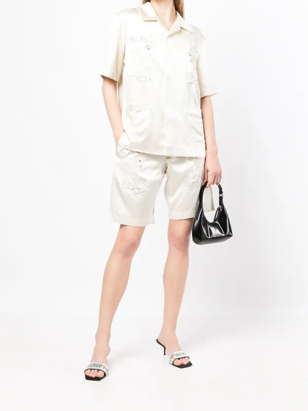 alexanderwang ベージュショートパンツ ベージュ系 L Alexander Wang(アレキサンダーワン) ショート