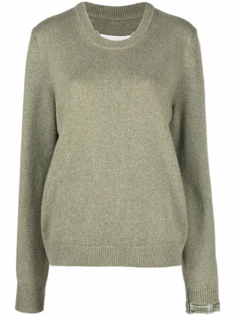 Maison Margiela round neck knit jumper Women