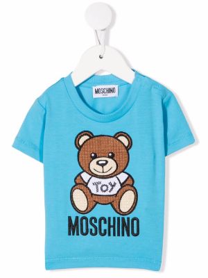 Moschino Kids Teddy Bear-detail T-shirt - Farfetch
