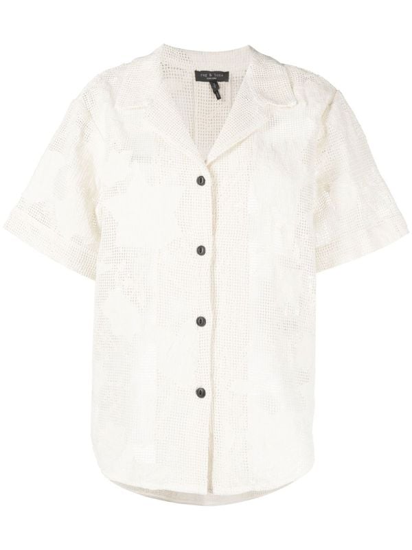 Rag & Bone Mare Mesh Shirt