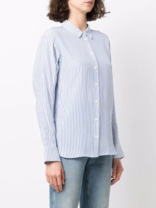 Rag \u0026 Bone Jennie Striped Silk Shirt 
