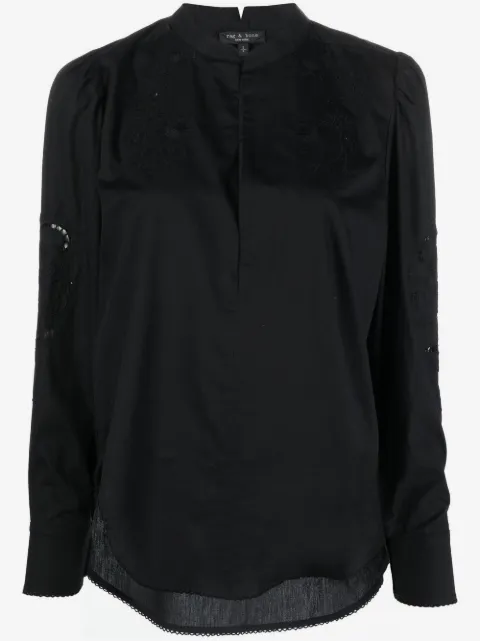 rag & bone Jade long-sleeve blouse