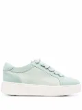 Geox Skyely snakeskin-effect sneakers - Blue