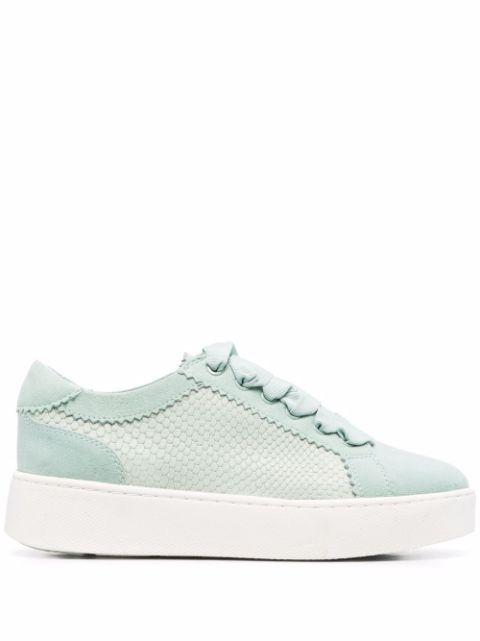 Geox - Skyely snakeskin-effect sneakers