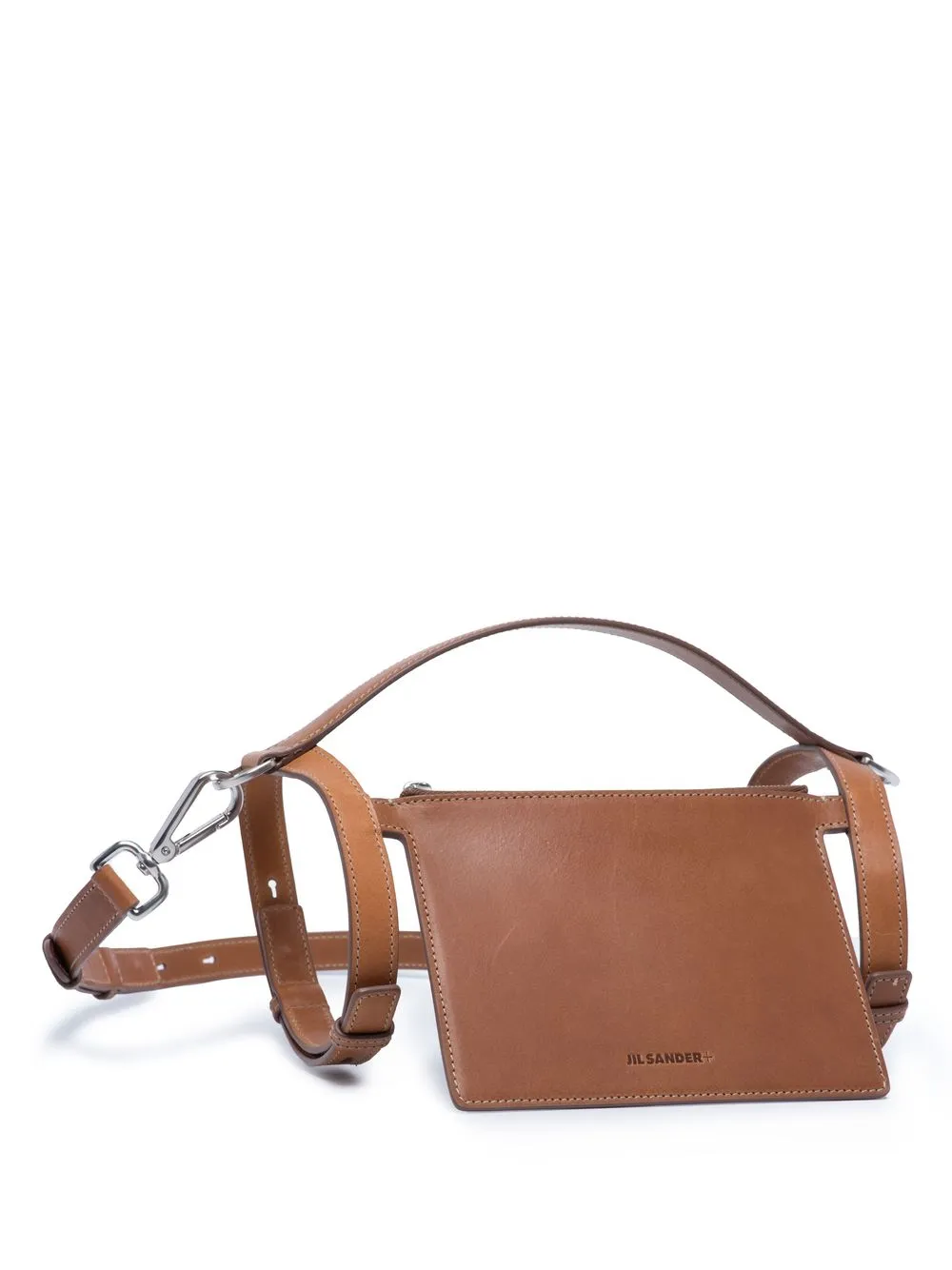 Jil Sander Brown Leather Blanket Holder ModeSens