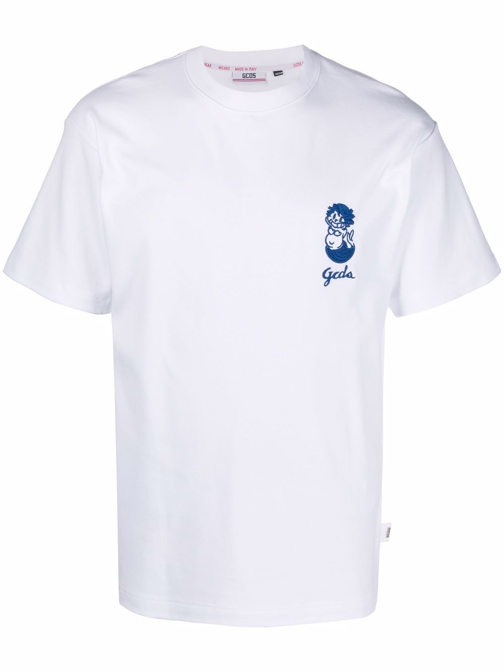 

Gcds playera con logo bordado - Blanco