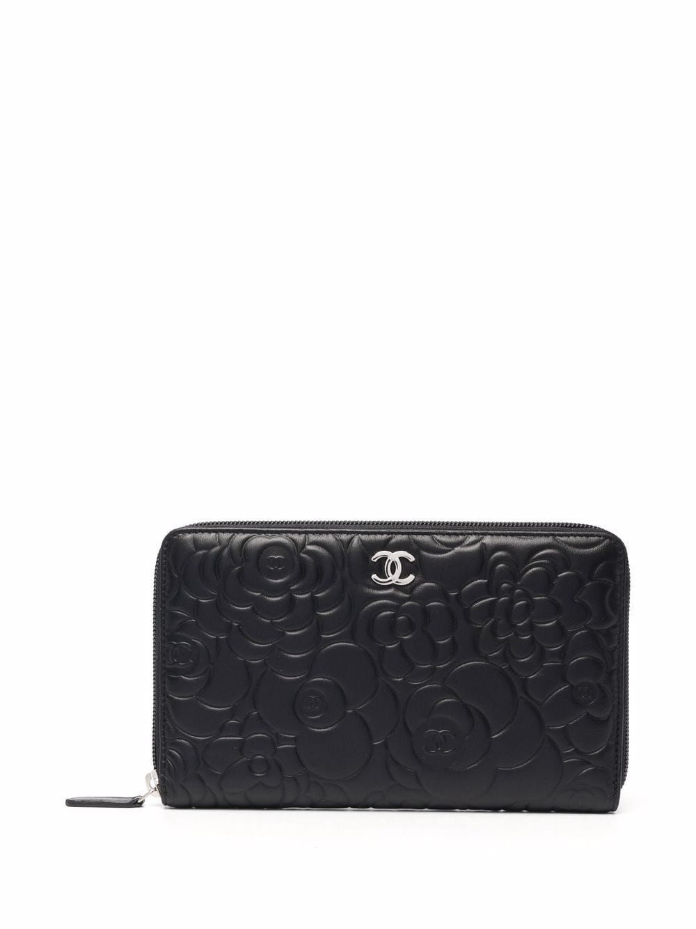 Vintage Chanel Camellia Wallet Black ○ Labellov ○ Buy and Sell Authentic  Luxury