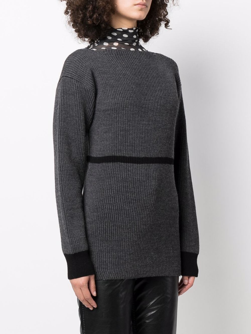 Maison Margiela ribbed-knit jumper Women