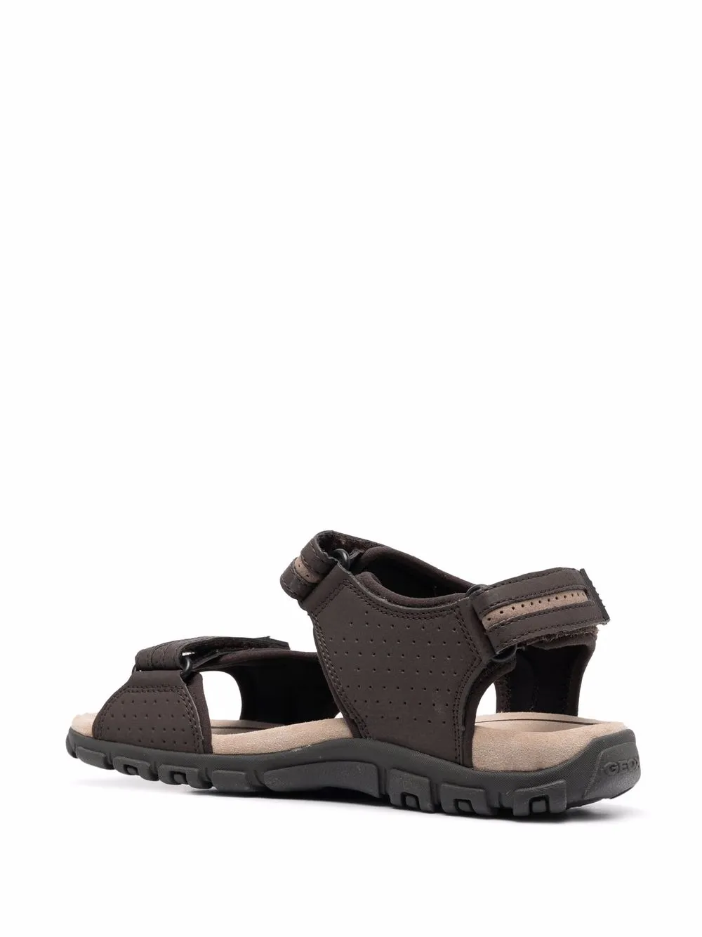  Geox Strada Double-strap Sandals - Brown 